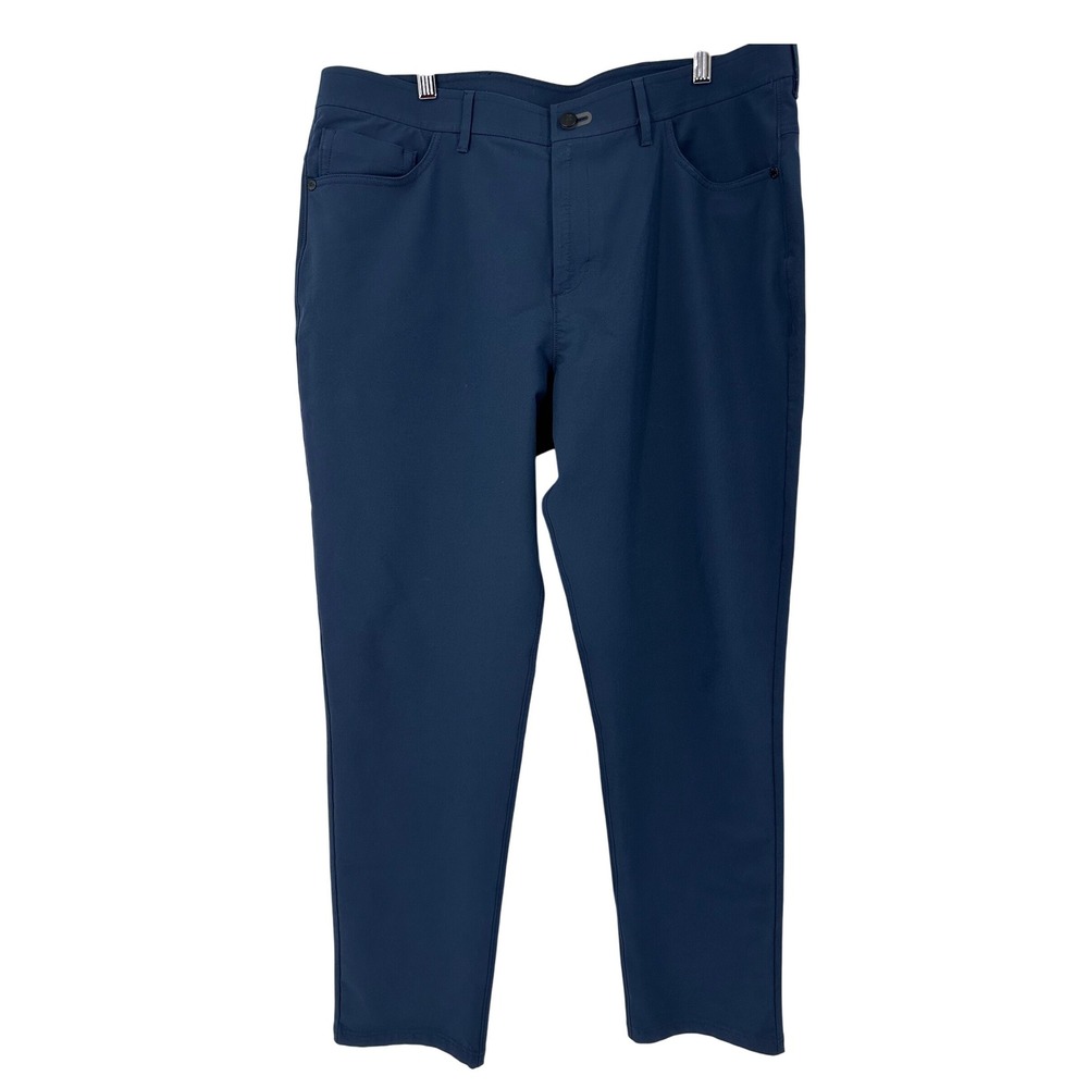 Public Rec‎ Workday Performance Pants 38x34 Straight Leg Navy Blue Golf Casual
